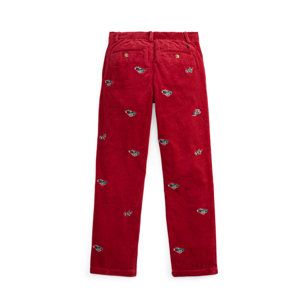 Pantalon Bedford en velours Straight Fit