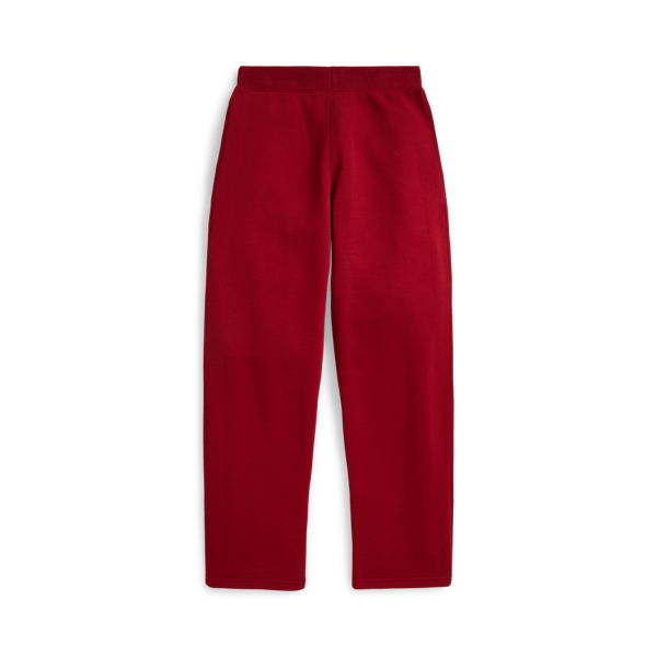 Velvet-Appliqu&eacute; Wide-Leg Sweatpant