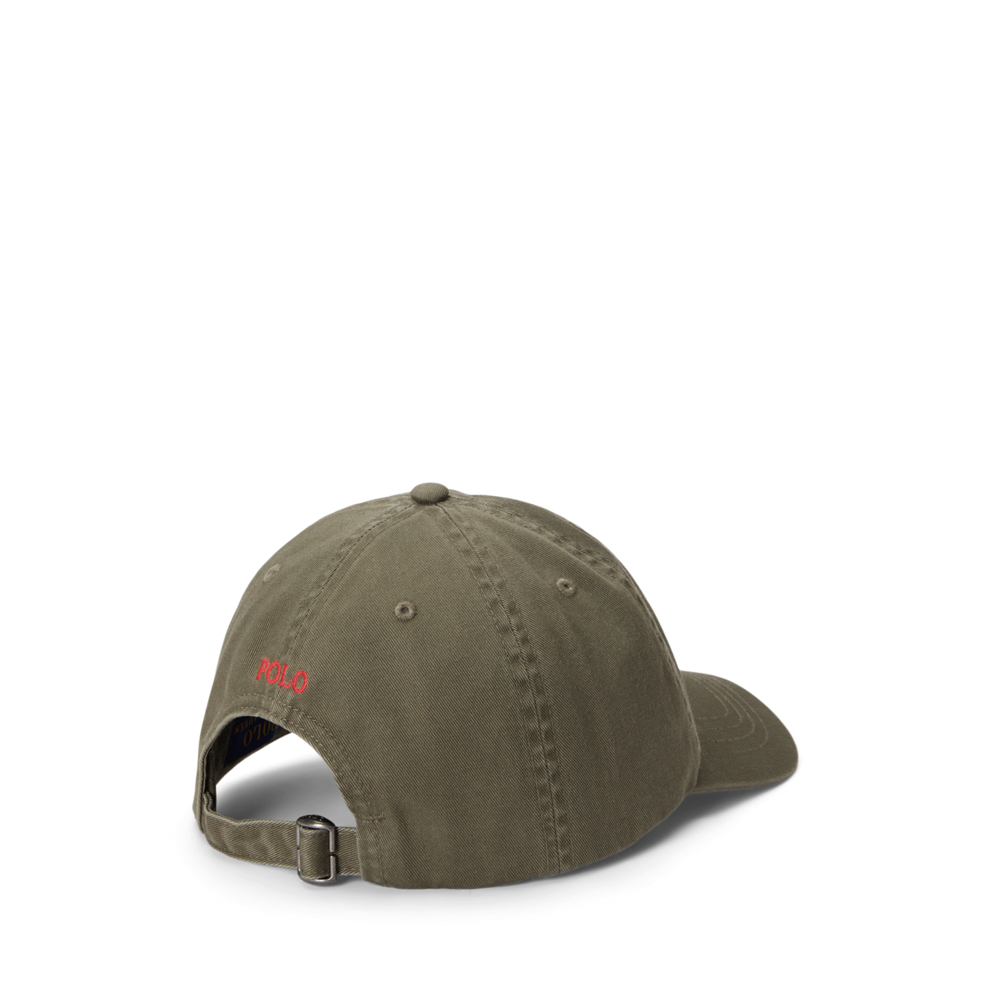 Детская кепка Ralph Lauren Polo Bear Twill Ball, цвет: Оливковый — фото 1