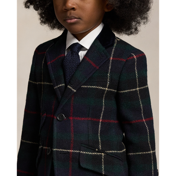 Boys plaid coat online