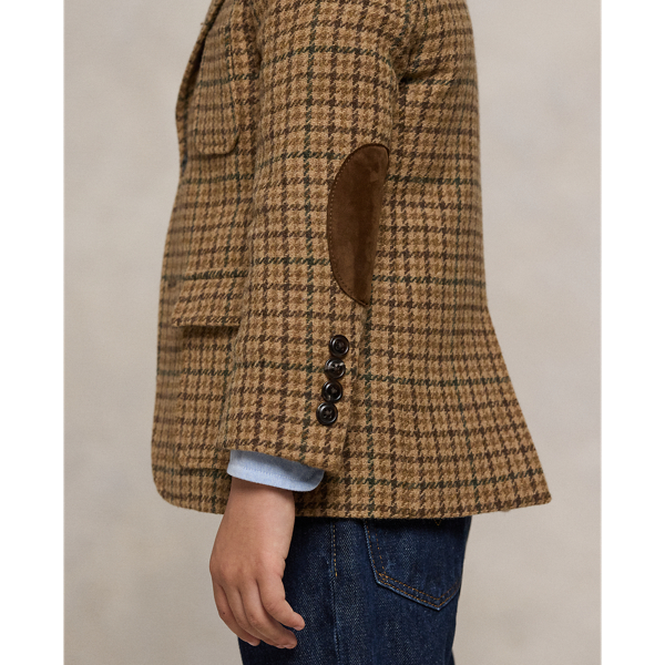 Plaid Wool Tweed Sport Coat