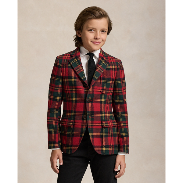 Polo Plaid Wool Blend Sport Coat for Boys Ralph Lauren UK