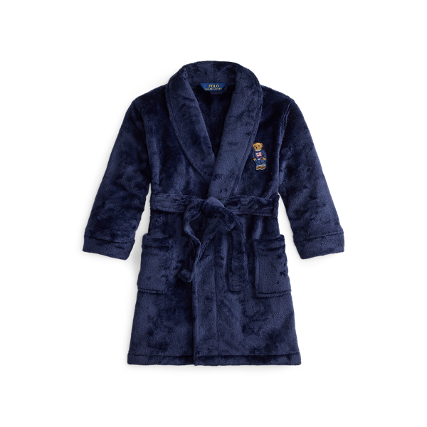 Polo Bear Terry Robe Boys 2-7 1
