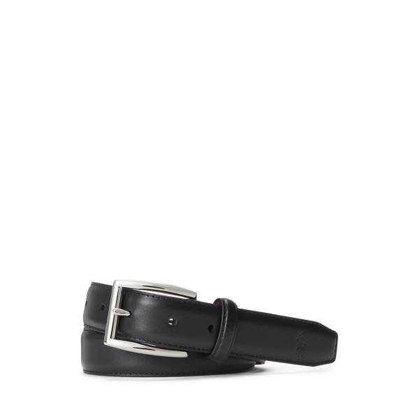 Black Leather Belt Boys 8-20 1