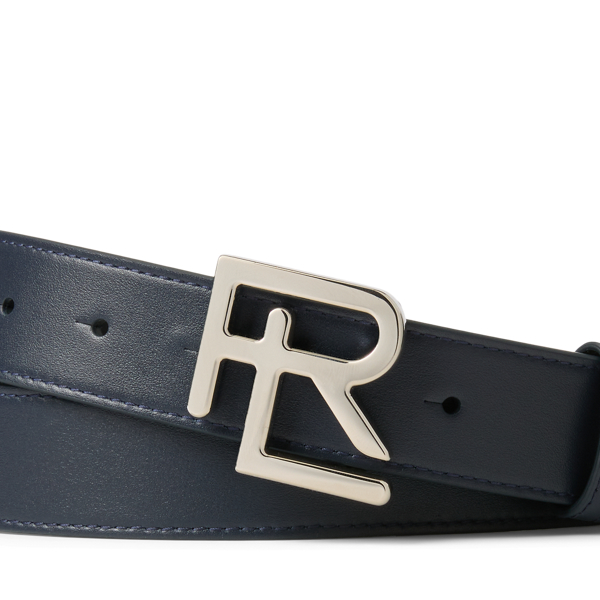 RL-Buckle Calfskin Belt