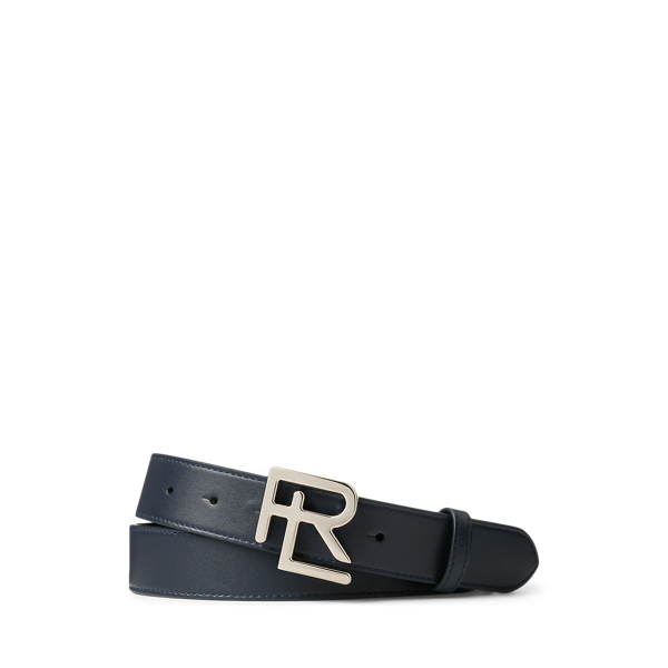 RL-Buckle Calfskin Belt