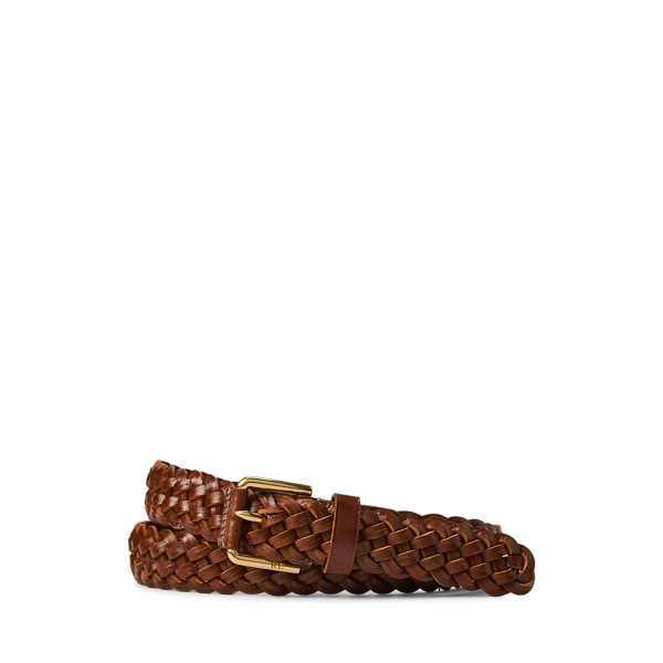 Braided Leather Belt