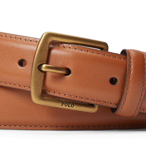 Ralph lauren tan belt hotsell