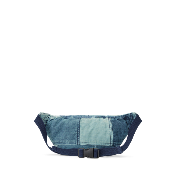 Patchwork Denim Waistpack
