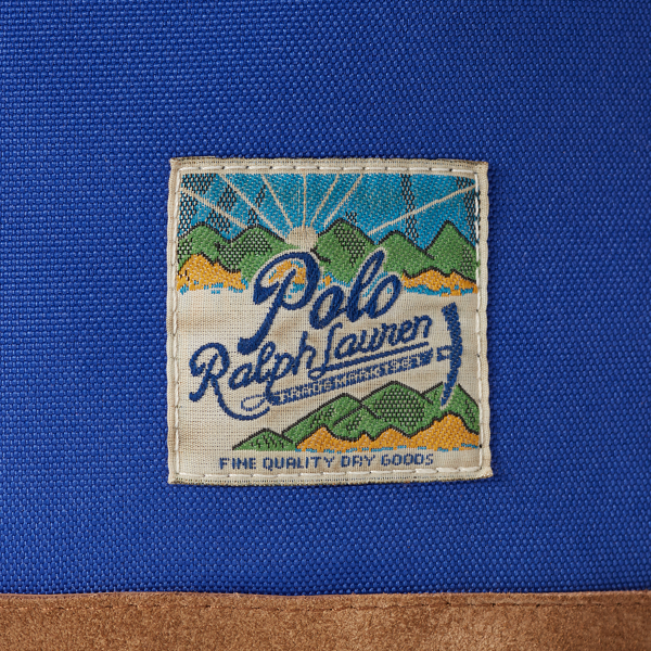 Royal Blue Ranger Suede-Trim Backpack Polo Ralph Lauren 6