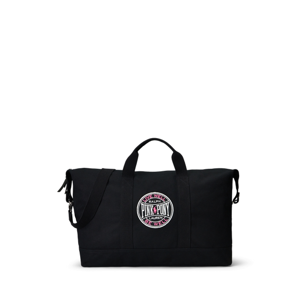 Pink Pony Canvas Duffel