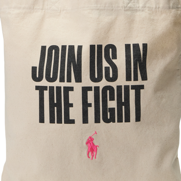 Pink Pony Canvas Shopper Tote