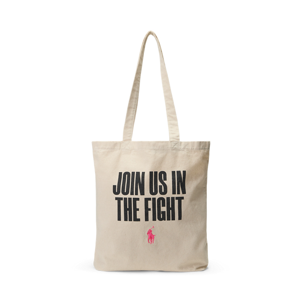 Pink Pony Canvas Shopper Tote