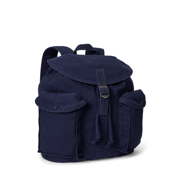 Newport Navy Flap-Top Canvas Backpack Polo Ralph Lauren 3