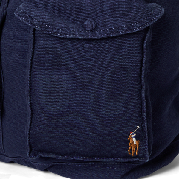 Newport Navy Flap-Top Canvas Backpack Polo Ralph Lauren 6