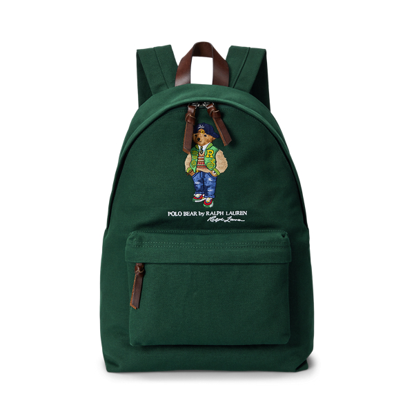 Polo Bear Canvas Backpack for Men | Ralph Lauren® UK