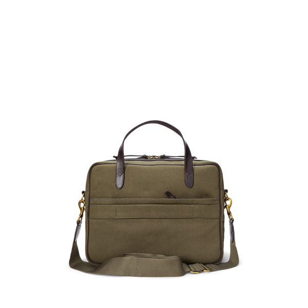 ラルフローレン LeatherTrimmedCanvas メッセンジャーバッグ s7-AI405945891003_alternate3?$