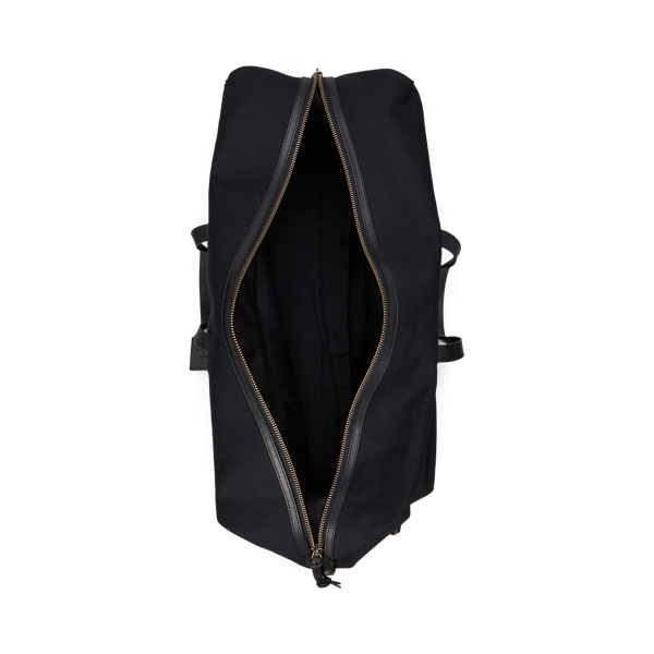 Segeltuch-Reisetasche mit Lederbesatz Polo Ralph Lauren in Schwarz 5