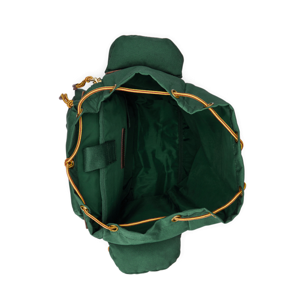 Suede Trim Trail Backpack