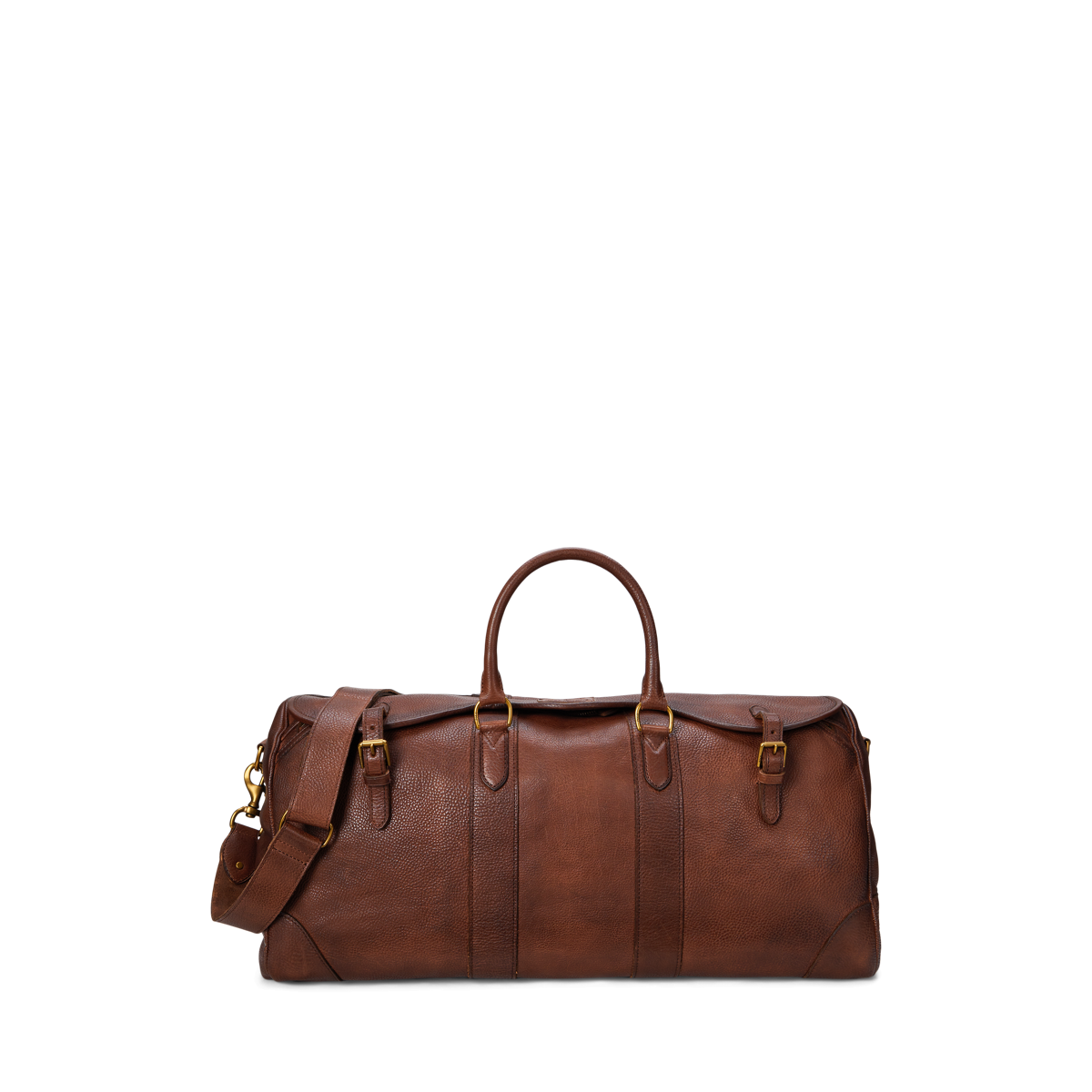 【ラルフローレン】Leather Duffel Smooth Leather Duffel