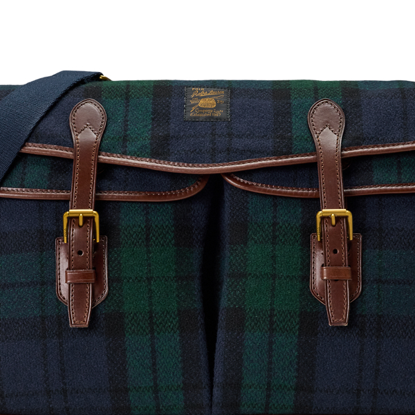 Heritage Plaid Tweed Messenger Bag