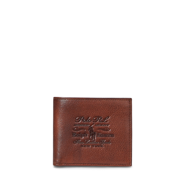 Polo ralph lauren brown wallet sales