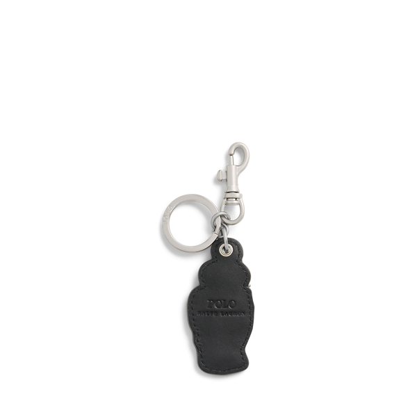 Polo Black Polo Bear Leather Key Fob Polo Ralph Lauren 2