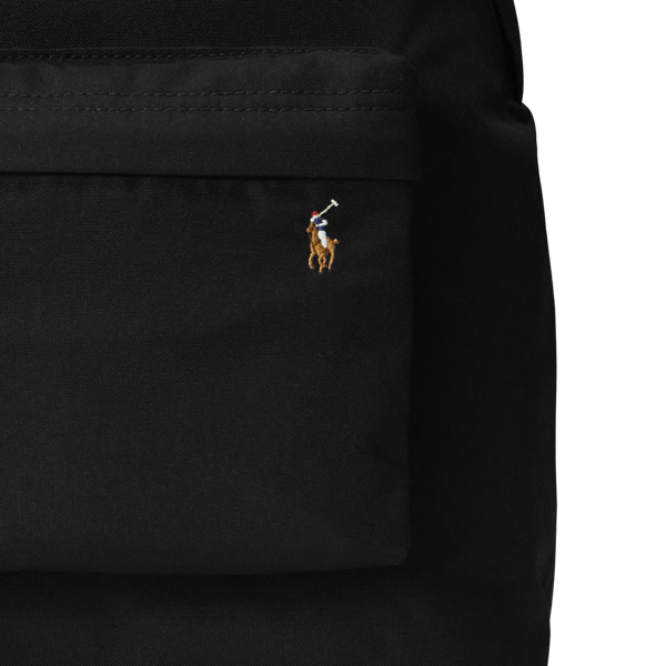 Polo Black Canvas Backpack Polo Ralph Lauren 6