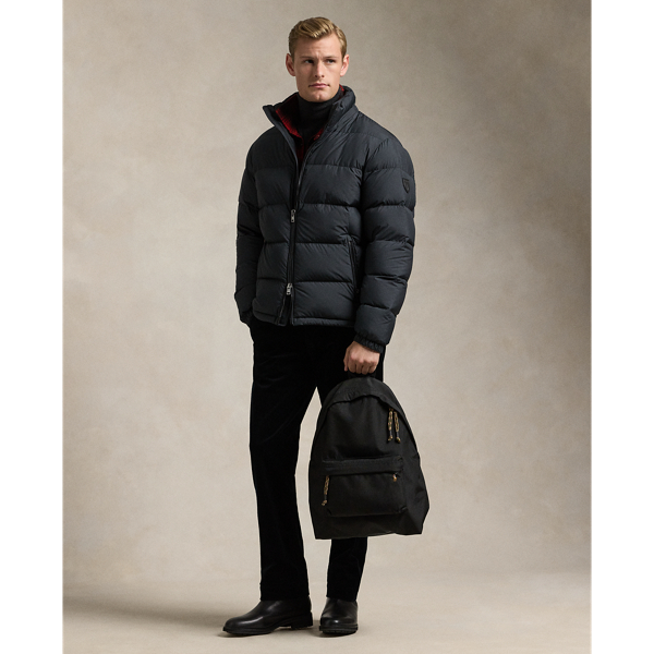 Polo Black Canvas Backpack Polo Ralph Lauren 7