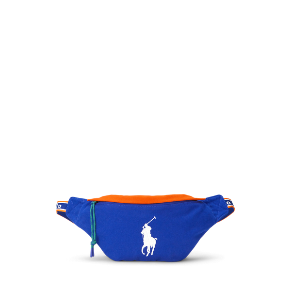 Classic Azure/Orange US Open Canvas Waistpack Polo Ralph Lauren 1