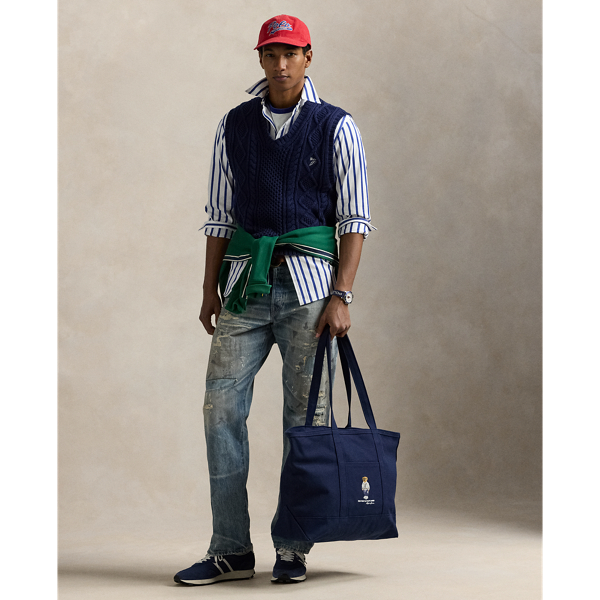 Polo ベア キャンバス トート | ラルフ ローレン公式オンライン