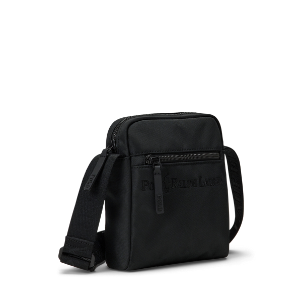 Ralph Lauren ロゴ Landyn ダブルジッパー クロスボディ バッグ Ralph Lauren ロゴ Landyn ダブルジッパー クロスボディ バッグ