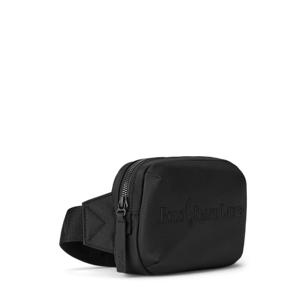 【POLO RALPH LAUREN】トーナル ロゴ ブラック ウエストパック Tonal Logo Waistpack for Men | Ralph Lauren® IN
