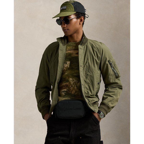 Tonal Logo Waistpack for Men | Ralph Lauren® IN
