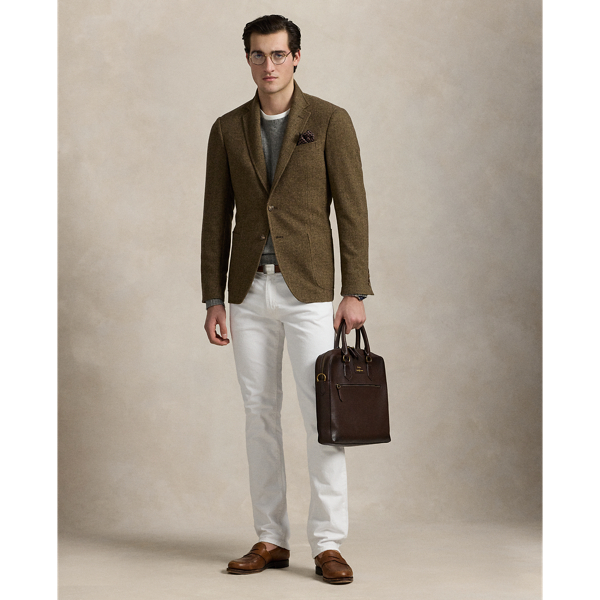 Pebbled Leather Commuter Bag