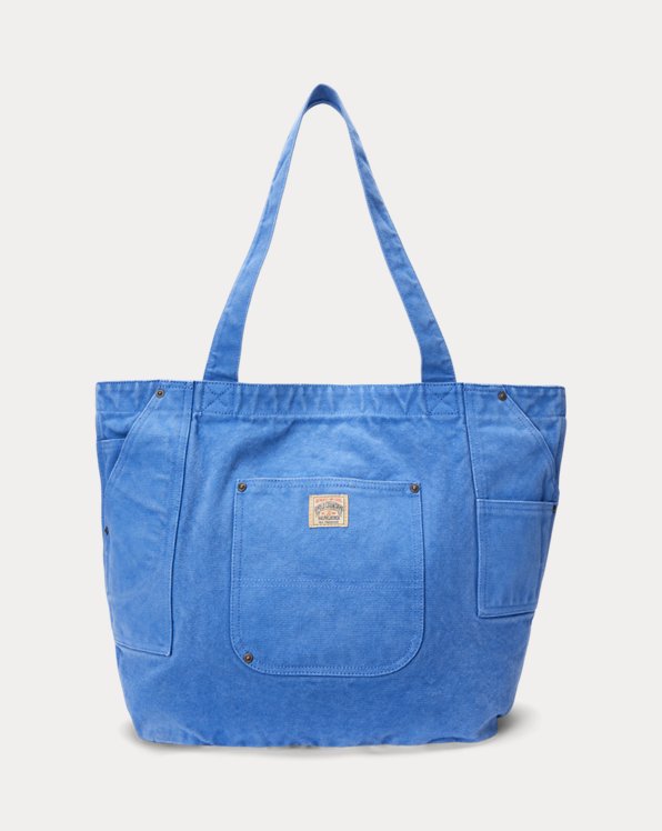 Men's Blue Designer Tote Bags | Ralph Lauren® LT Men's Blue Designer Tote Bags | Ralph Lauren® LT