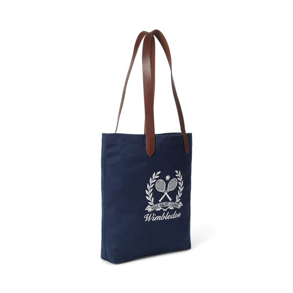 兼用【Polo Ralph Lauren】Wimbledon ポニー ロゴ トート バッグ Wimbledon Logo Shopper Tote for Men | Ralph Lauren® BR