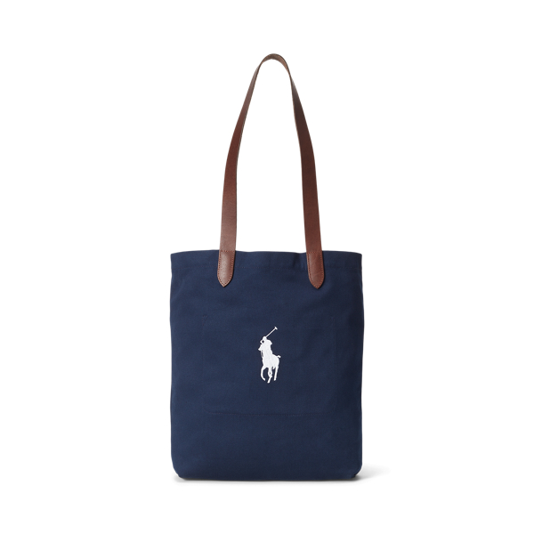 兼用【Polo Ralph Lauren】Wimbledon ポニー ロゴ トート バッグ Wimbledon Logo Shopper Tote for Men | Ralph Lauren® BR