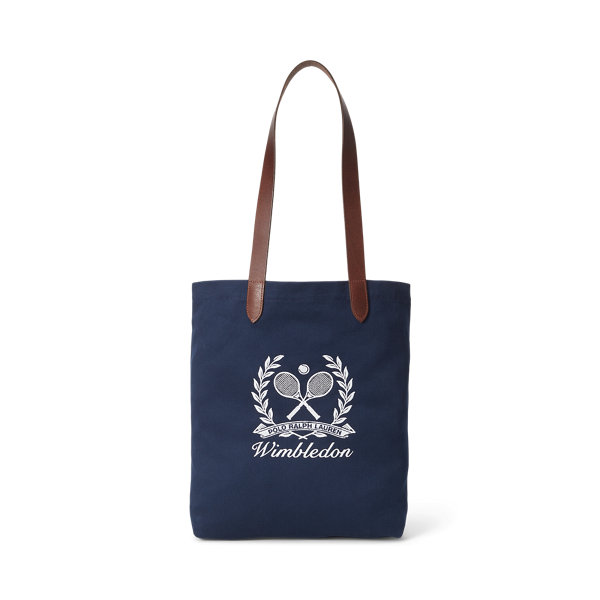 兼用【Polo Ralph Lauren】Wimbledon ポニー ロゴ トート バッグ Wimbledon Logo Shopper Tote for Men | Ralph Lauren® BR