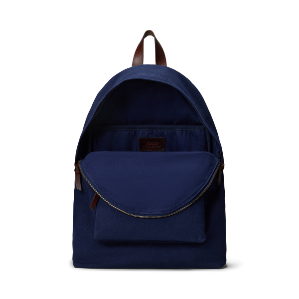 Polo Bear Canvas Backpack