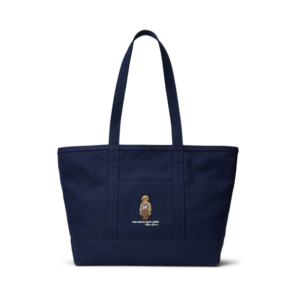 Polo Bear Canvas Tote