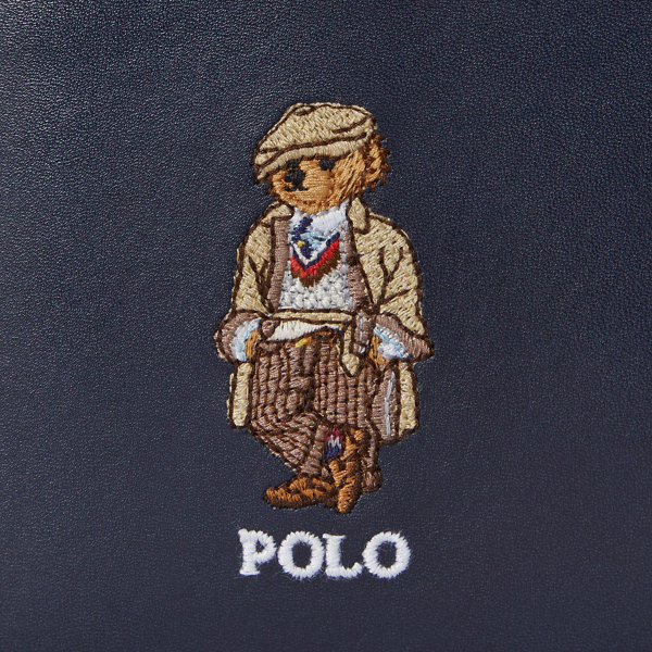 ラルフローレン　財布　polo ベア レザー ビルフォールド POLO RALPH LAUREN（ポロ ラルフ ローレン）の「Polo ベア