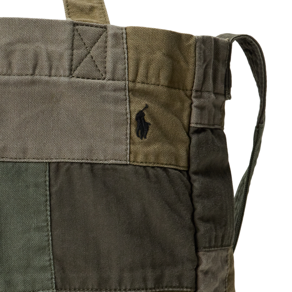 未使用品　ポロ ラルフローレンパッチワーク タイガー キャンバス トートバッグ POLO RALPH LAUREN - 【POLO】ポロラルフローレン パッチワーク