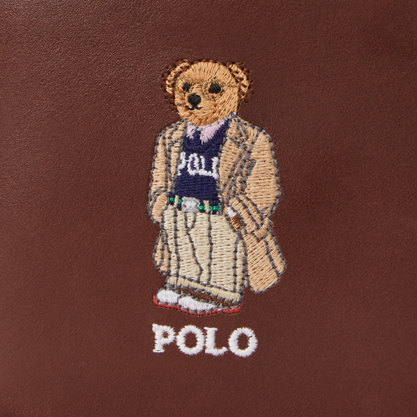 Polo ベア レザー ビルフォールド ウォレット | ラルフ ローレン