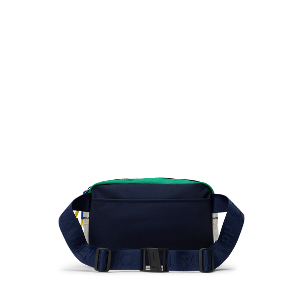 バッグ RALPH LAUREN parachute design bag レザー スモール Tasha クロスボディ バッグ （ショルダーバッグ