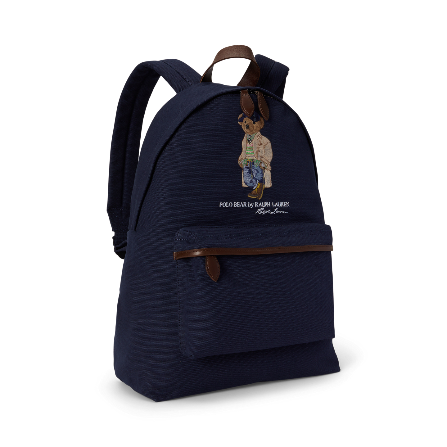 Рюкзак Ralph Lauren Polo Bear Canvas, цвет: Тёмно-синий — фото 1