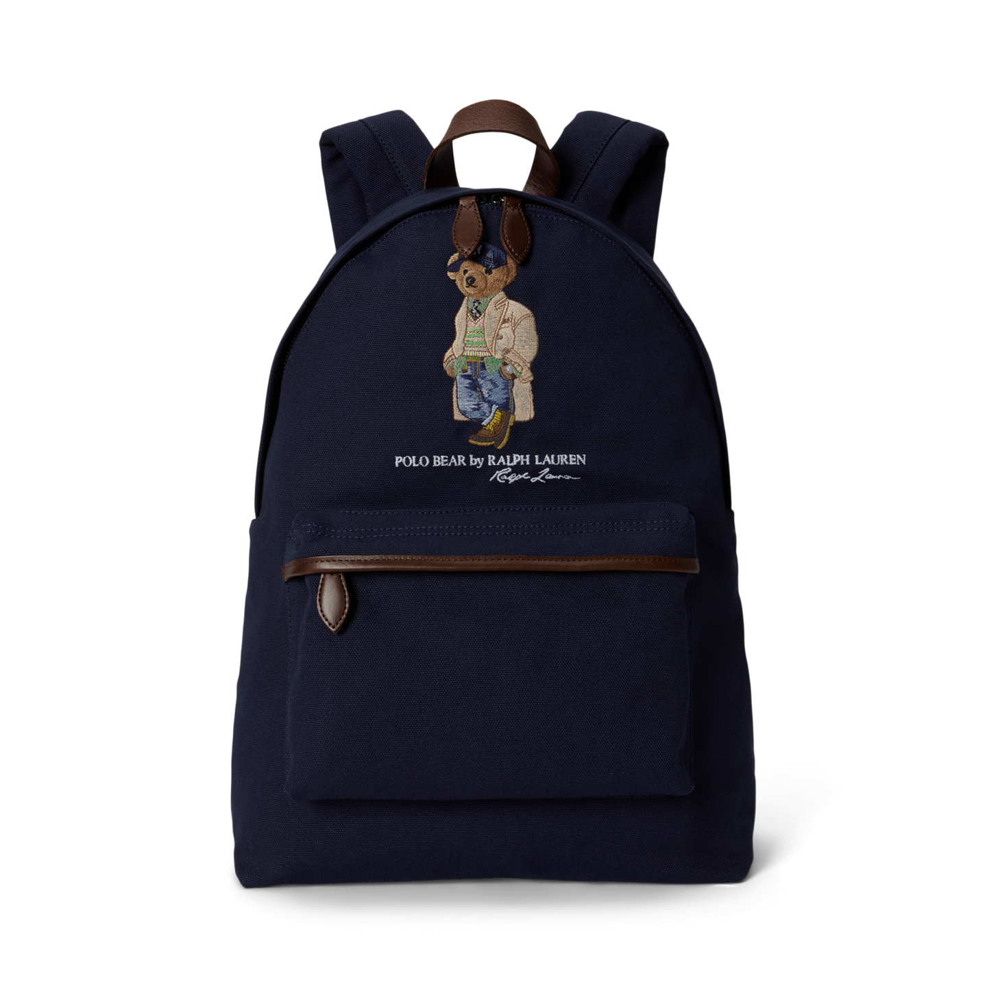 Рюкзак Ralph Lauren Polo Bear Canvas, цвет: Тёмно-синий — фото 5