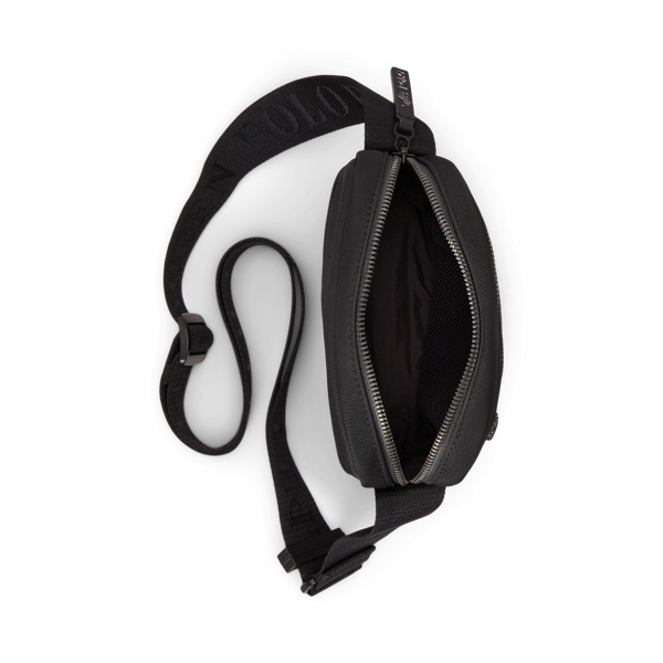 Black Logo-Trim Crossbody Bag Polo Ralph Lauren 5