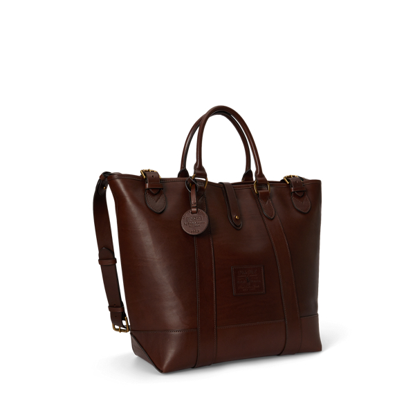 Heritage medium leren draagtas