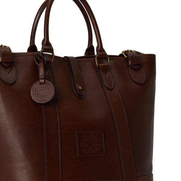 Heritage medium leren draagtas
